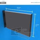 WBD21p - 11.75" width by 8.3" heigh