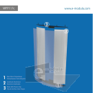 WFP117c-Width 16" by 28" high 