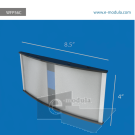WFP56c-Width 8.27" by  4" high 
