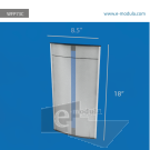 WFP56c-Width 8.27" by 18" high 