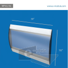 WFVLL10c-16" high by 30" width WFVLL10c-16" high by 30" width